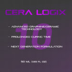 CERA LOGIX Graphene+ 10 Year professional ceramic coating protection badge